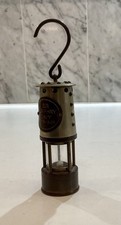 Model Miniature Miner’s Davy Lamp . Metal With Hook