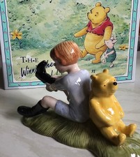 Royal Doulton Winnie the Pooh & Christopher Robin with Box Excellent Condition.