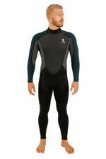 Mens  Full Length Neoprene Wetsuit Surf Kayak SUP swimming Diving 3/2mm Wet Suit