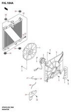 Suzuki Genuine Radiator Assy