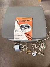 Philips Stellaphone ST 459 Reel To Reel Tape Recorder With Mic Vintage Prop