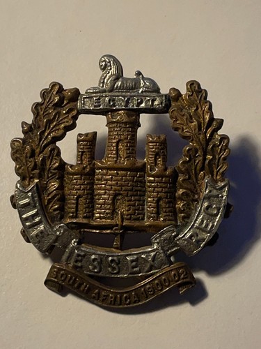 Essex regiment cap - badge, –