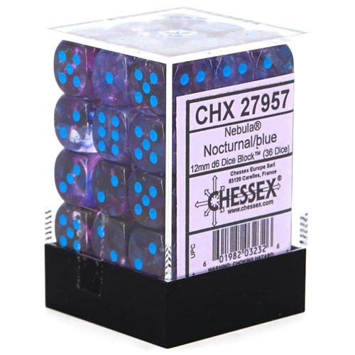 Chessex nebula 12mm - nebula,