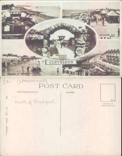 Cleveleys promenade and