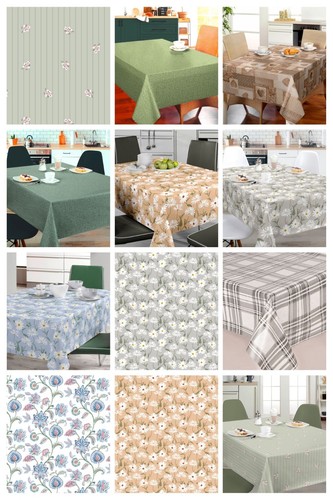 Wipe clean tablecloth pvc - wipe,