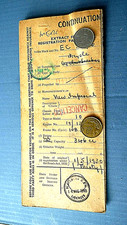 OLD BUFF LOGBOOK RF60 from a 1930 New Imperial Model 10 346cc motorcycle