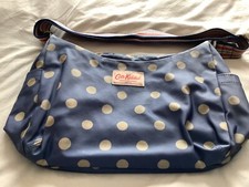 Cath Kidston meduim,blue spot crossbody bag used