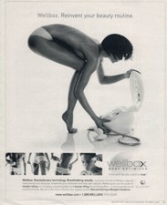 Wellbox Body Optimizer: Reinvent your beauty routine ad 2005 topless model