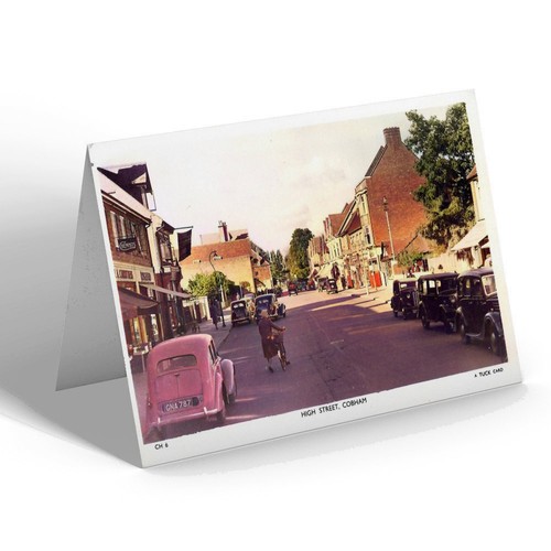 Greeting card vintage - vintage, surrey