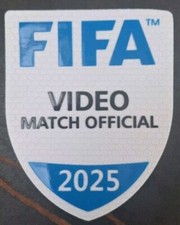 Authentic FIFA VAR Football/Soccer Referee Badge Patch for 2025 - NEW