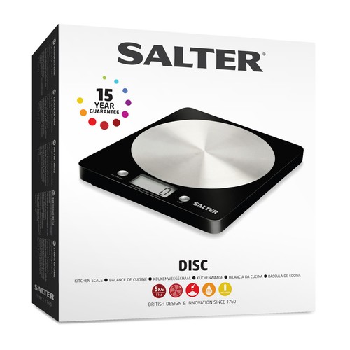 Salter 1036 5kg s steel - 5kg, s/steel