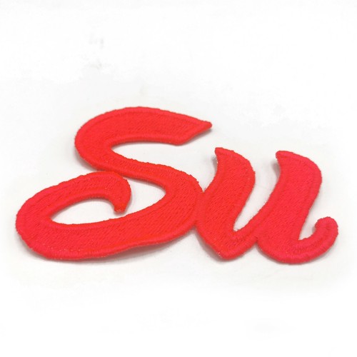 Custom embroidered name patch - name,