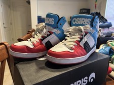 Osiris NYC 83 CLK Men's Size 11 Cap/Red/Wht/Blu Skate Shoes