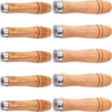 10 Pcs Wooden File Handles