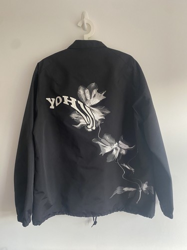 Coach jacket black floral - black,