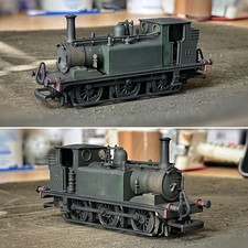 Hornby A1X Class 0-6-0T Terrier 5 *PRO WEATHERED LOOK* Steam loco R2679