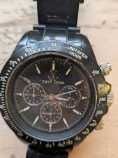Toy Watch Black Chronograph