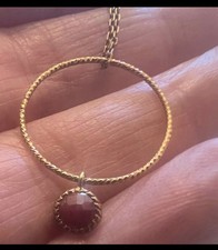 Rose Gold plated Silver 925 Argento necklace