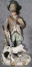 Vintage 7" Porcelain Hunter