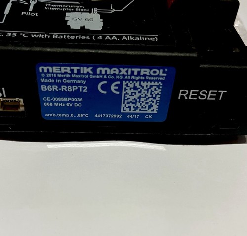 Mertik maxitrol b6r r8pt2 - -r8pt2, gas