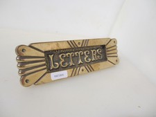 Victorian Brass Letterbox