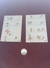 Camden Graphics Postcards-Rey Jelliffe-Blow up doll&Fire Eater 1984