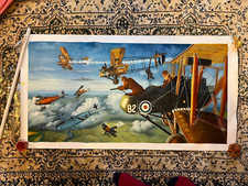 Oil on canvas painting WWI