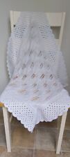 Hand Knitted Baby Shawl  Baby