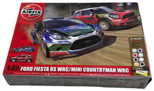 AIRFIX A50154 : Ford Fiesta RS WRC/ Mini Countryman WRC 2 x 1:32 Car Model Kits