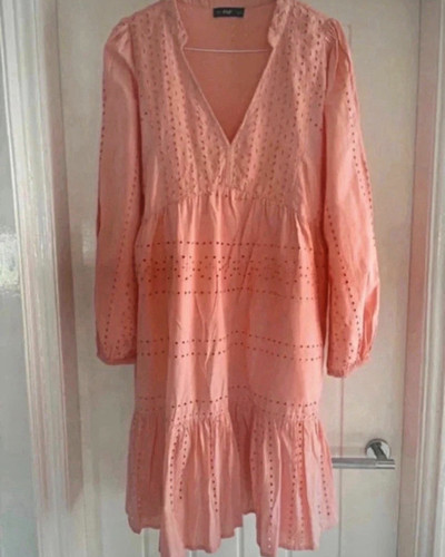 Coral pink long sleeve - coral,