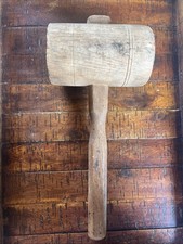 Antique Wooden Mallet Hammer
