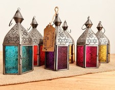 Moroccan Style Glass Lantern