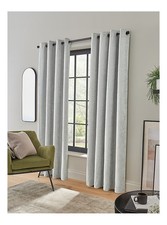 Grey Chenille Thermal Eyelet