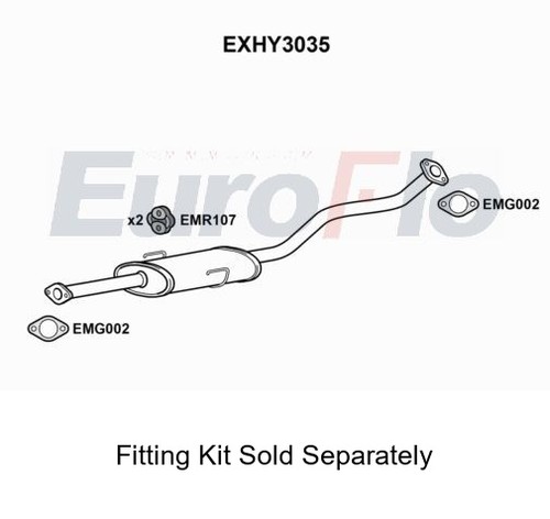 Rear muffler silencer - muffler,