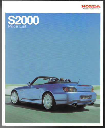 Honda s2000 prices - honda, equipment
