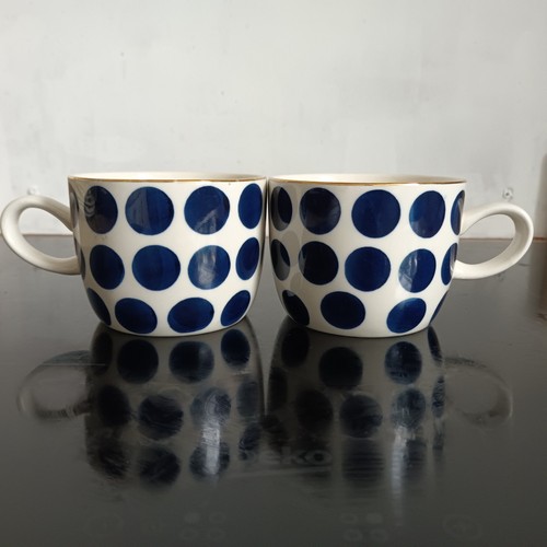 Socca dot mugs dark blue - socca,