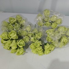 3 bunches  of Lime small roses
