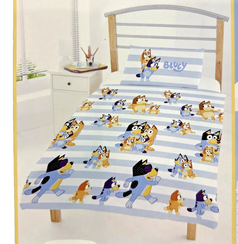 Bluey blue stripe - blue,