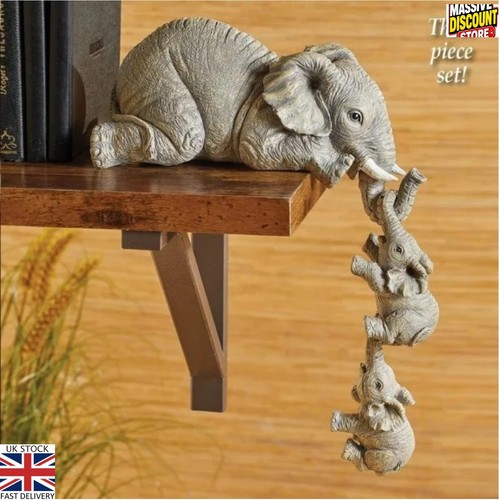 Elephant figurine set - elephant,