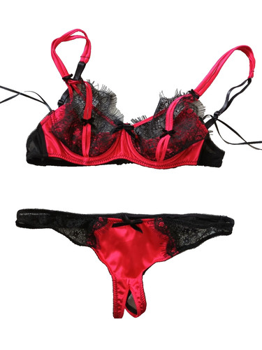 Ann summers small black red - &,