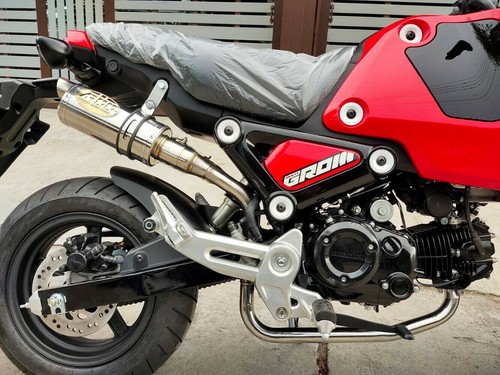 Single high exhaust - , full