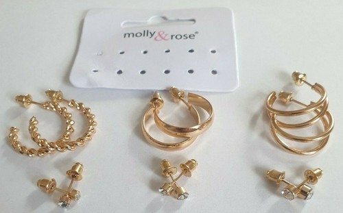 Stud earrings gold - stud,