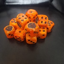 Chessex 16mm Custom Fyreslayer