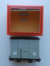 MAMOD RAILWAY GREY GOODS WAGON WITH OPENING DOORS IN ORIGINAL BOX