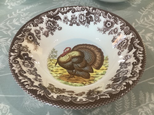 Spode woodland turkey - spode, 8”