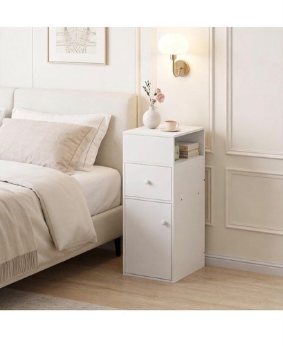 25cm narrow bedside cabinet - narrow,