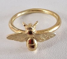 Dyadema 925 Silver Bee Ring