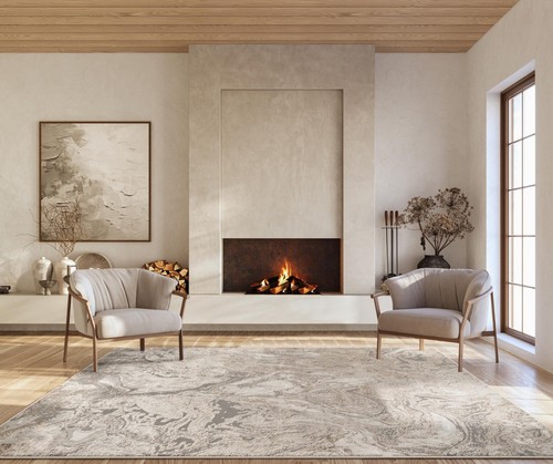 Elysium living room area rug - living,