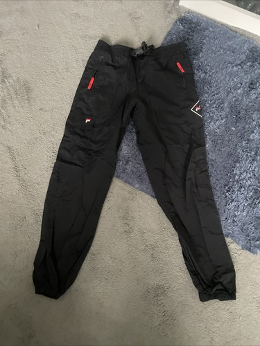 Fila cargo black track bottoms - cargo,