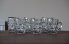 Beer Glass Tankard Small x6 Half Pint